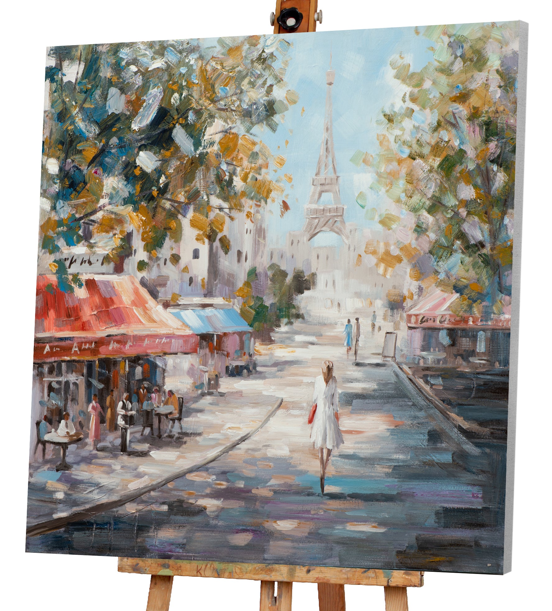 painting Walk in Paris