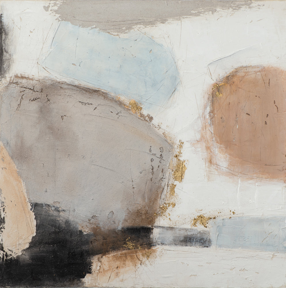 Painting Abstract in Natural Tones