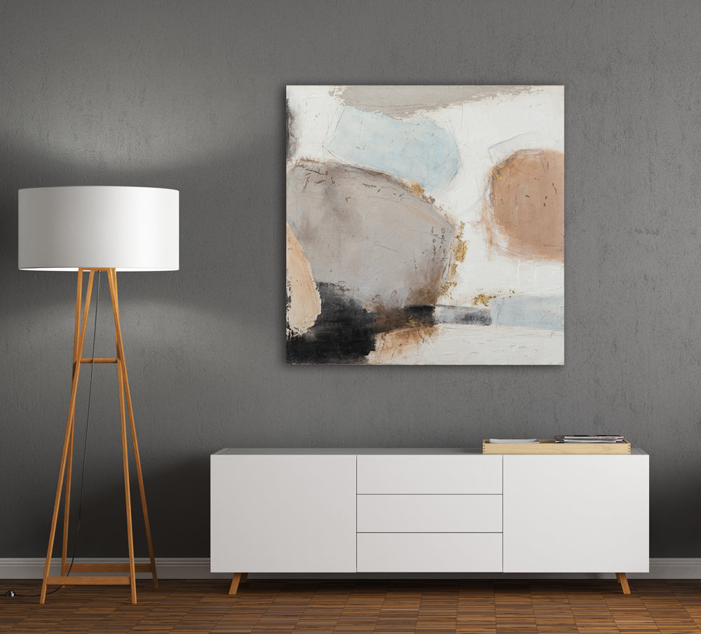 Painting Abstract in Natural Tones