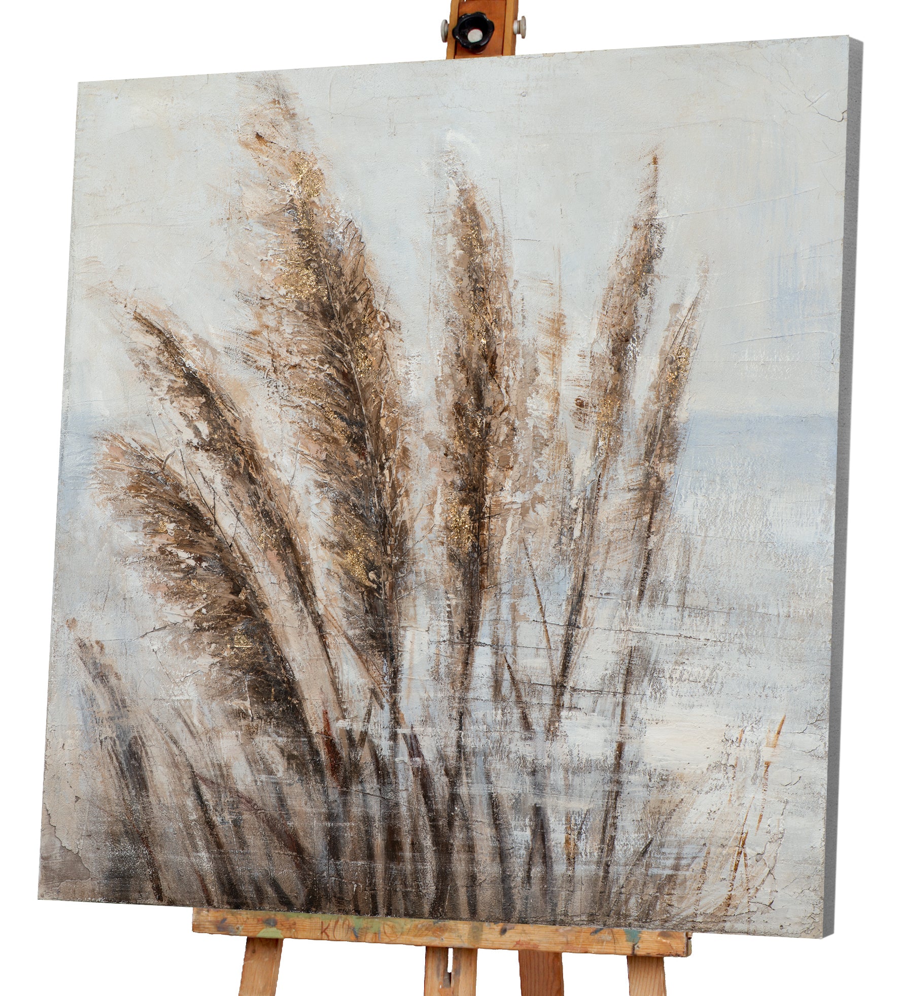 Gemälde Goldenes Seegras im Wind