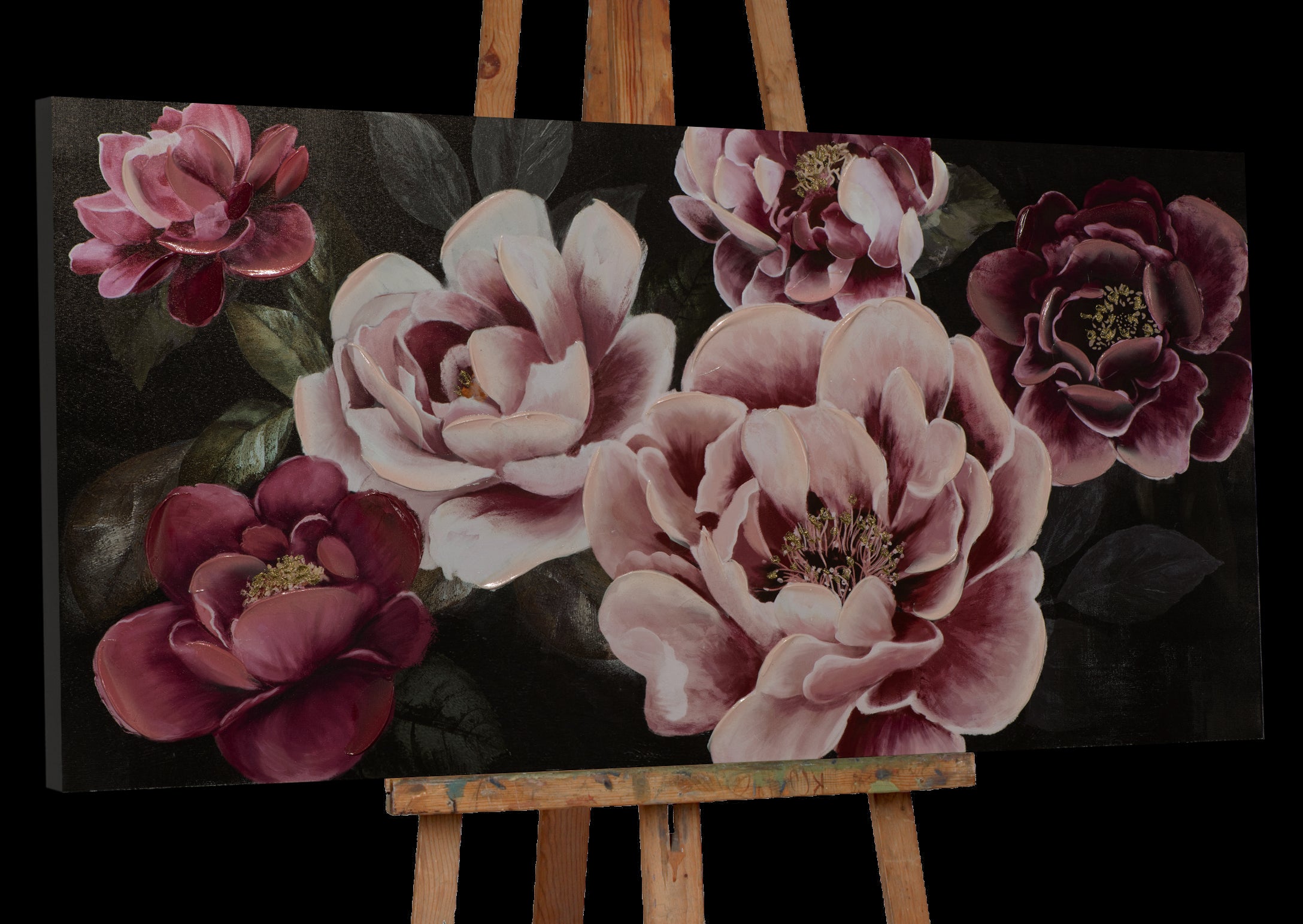 Gemälde Hübsche rosa Blüten