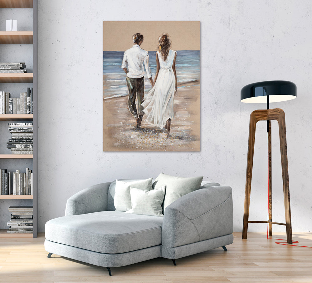 painting In Love on the Beach