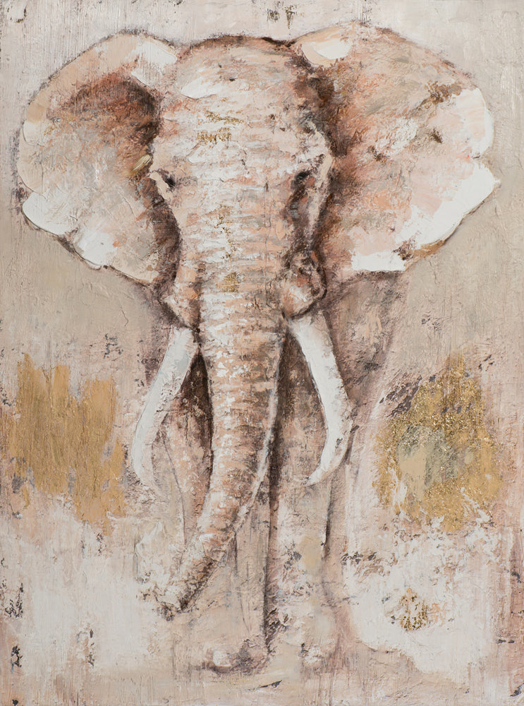 Gemälde Hellbrauner afrikanischer Elefant