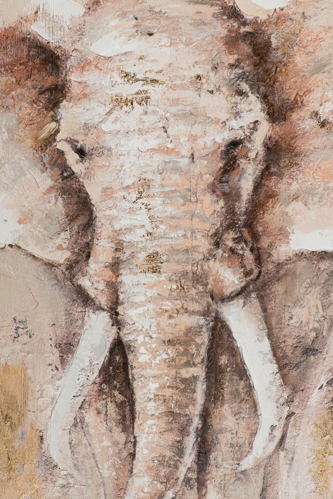 Gemälde Hellbrauner afrikanischer Elefant
