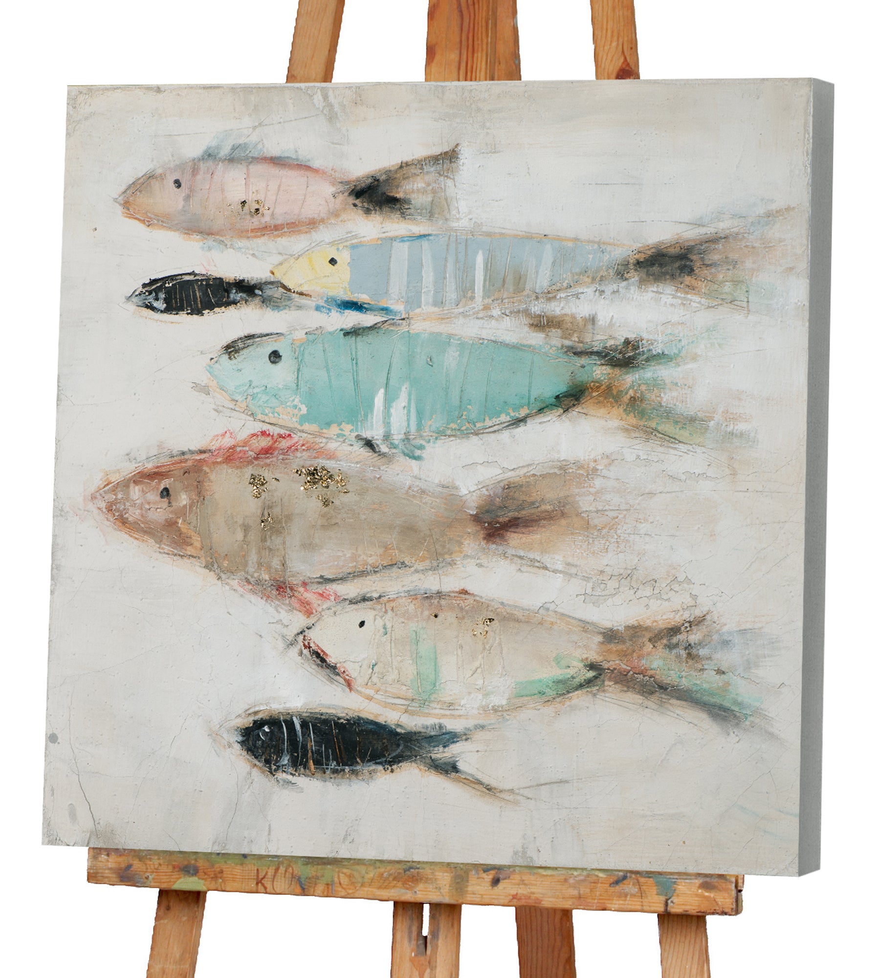 tableau Banc de poissons