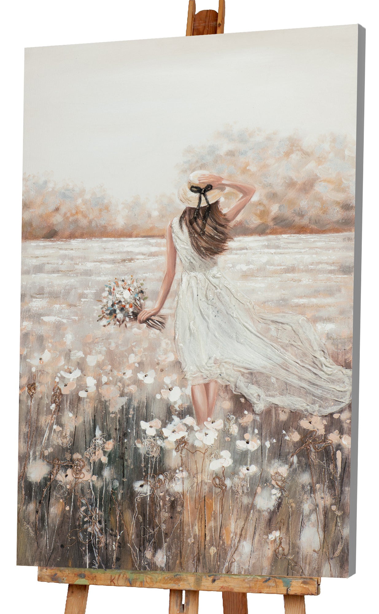 painting Walk in the Sea of ​​Flowers