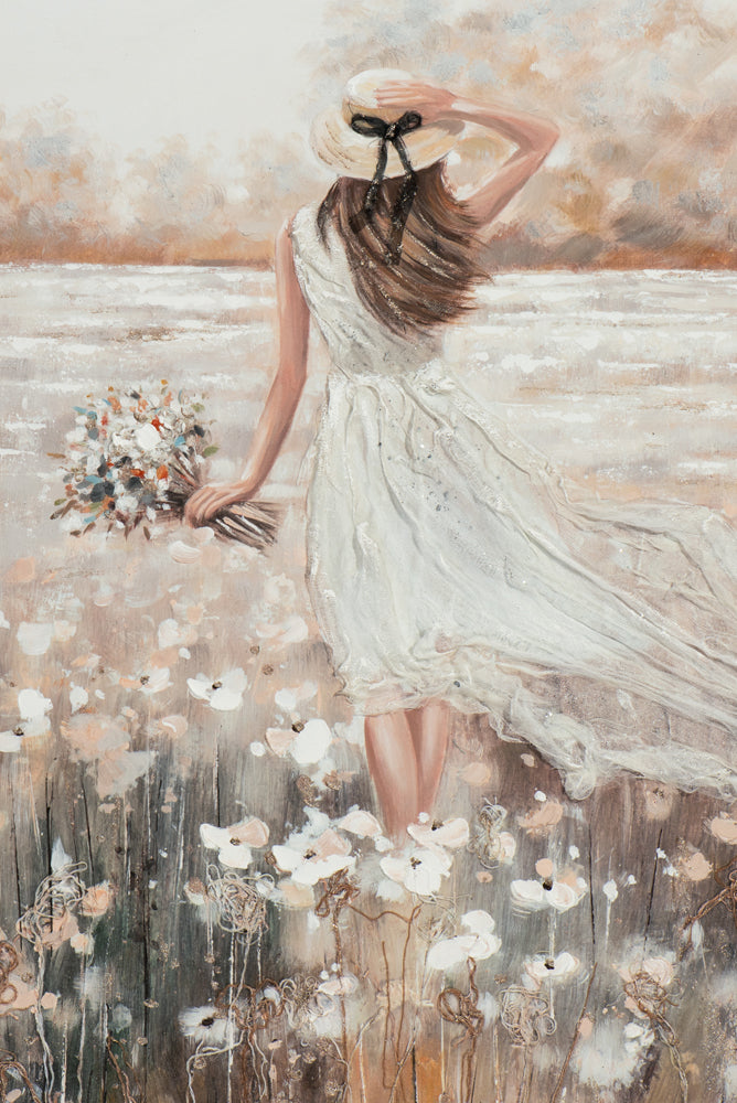 painting Walk in the Sea of ​​Flowers