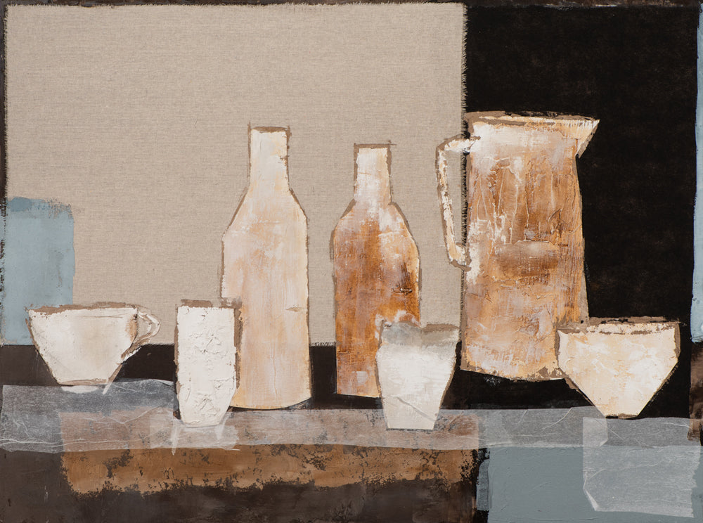 Painting Still Life in Anthracite