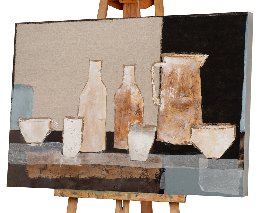 Painting Still Life in Anthracite