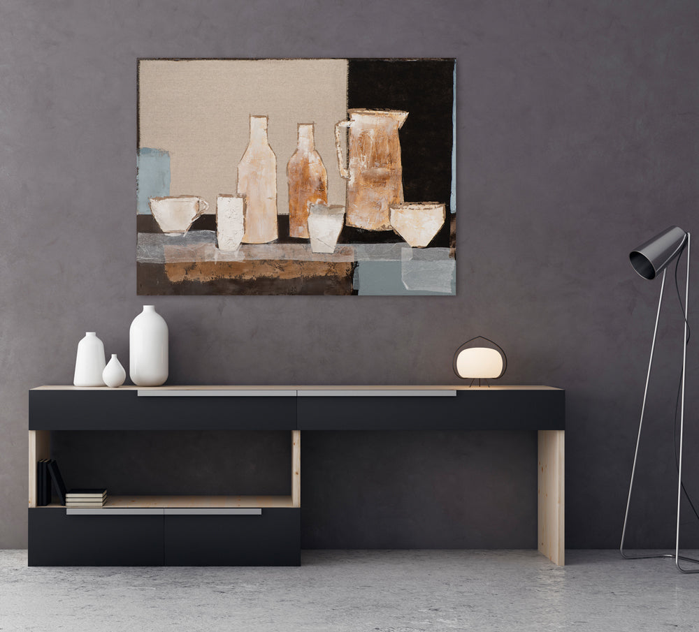 Painting Still Life in Anthracite