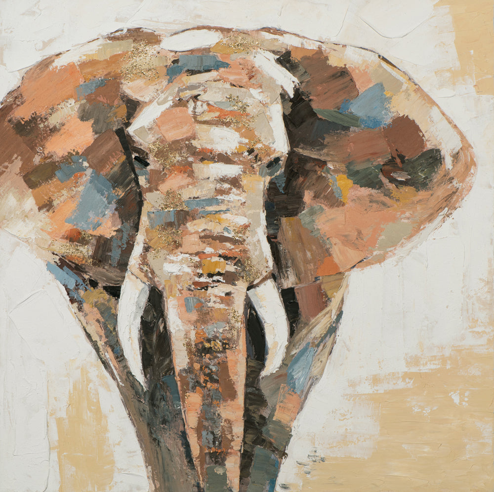 Gemälde Imposanter Elefant