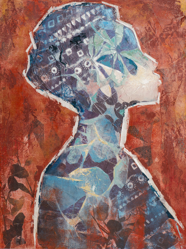 Painting Floral Beauty in Blue