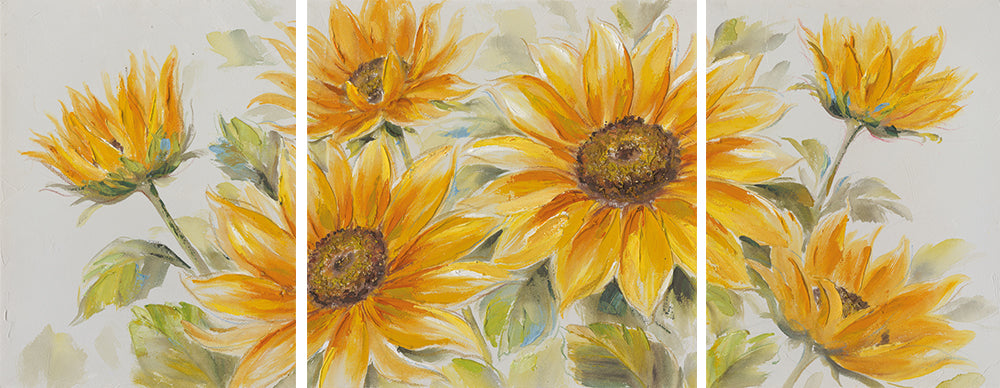 Gemälde Zarte Sonnenblumen
