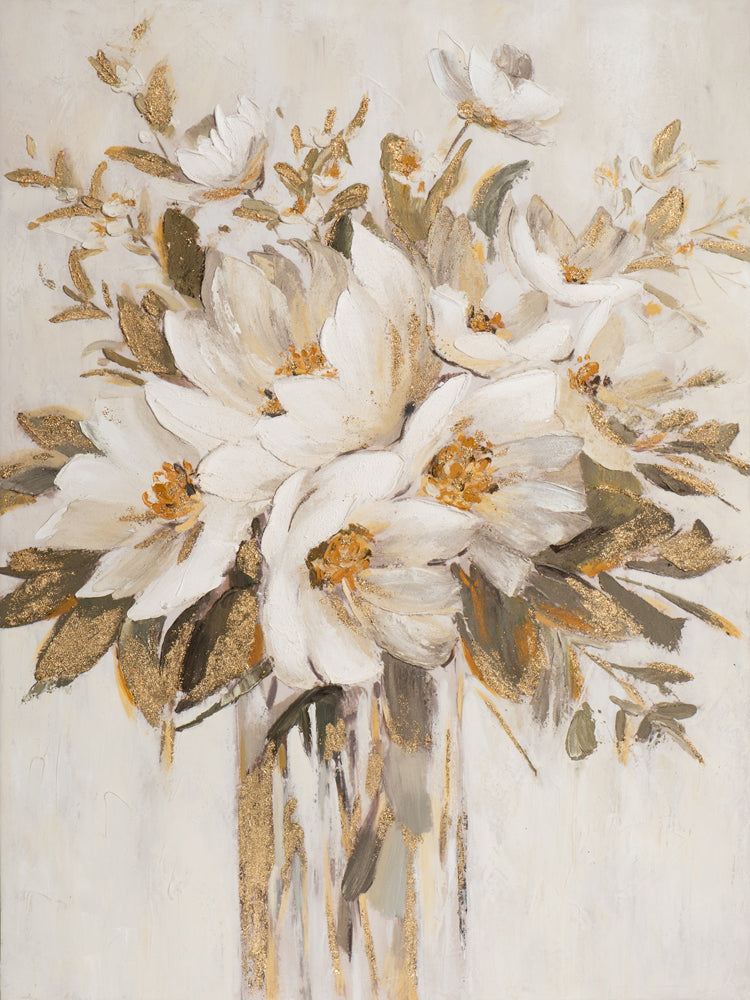 painting Golden Flowers