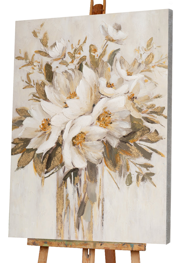 painting Golden Flowers
