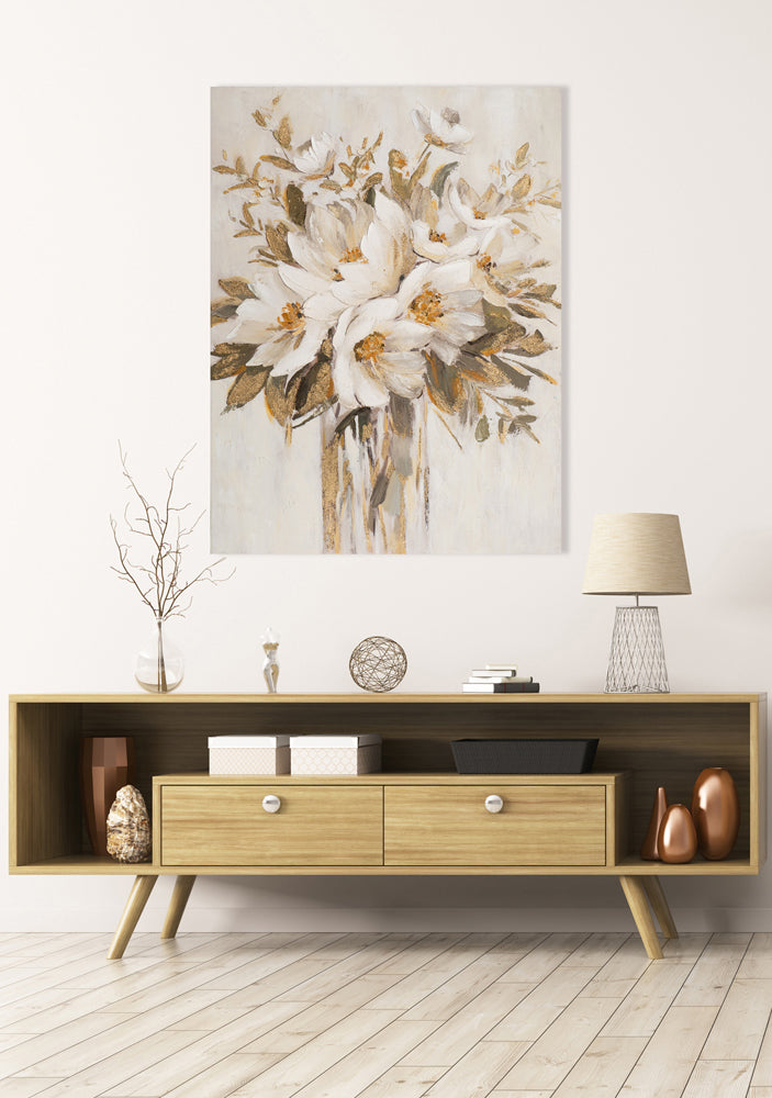 painting Golden Flowers