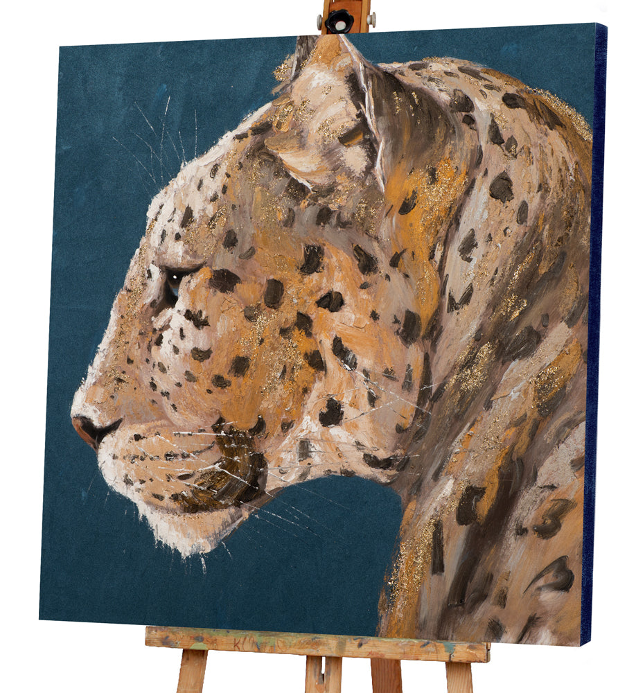 painting Golden Leo