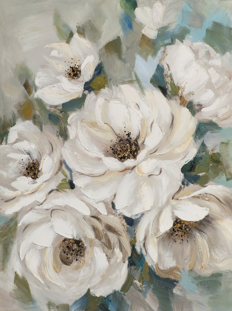 painting Glittering Camellias