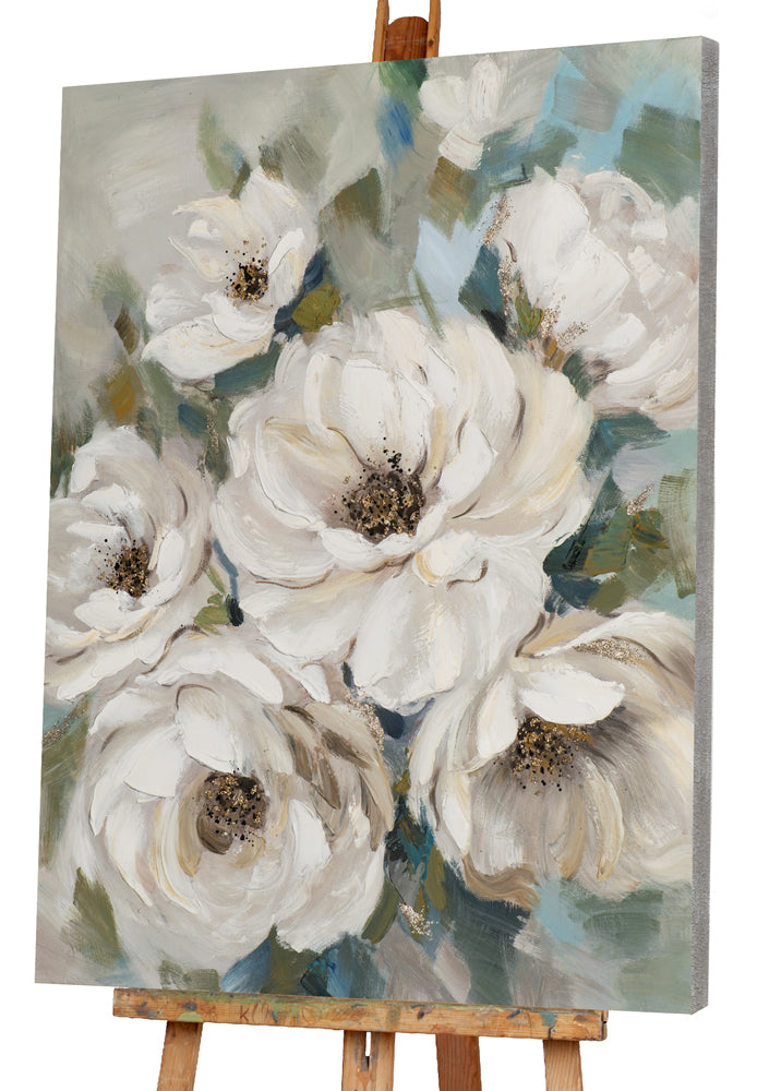painting Glittering Camellias