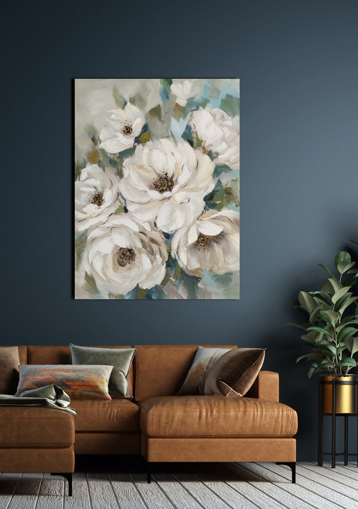 painting Glittering Camellias