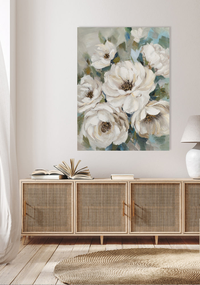 painting Glittering Camellias