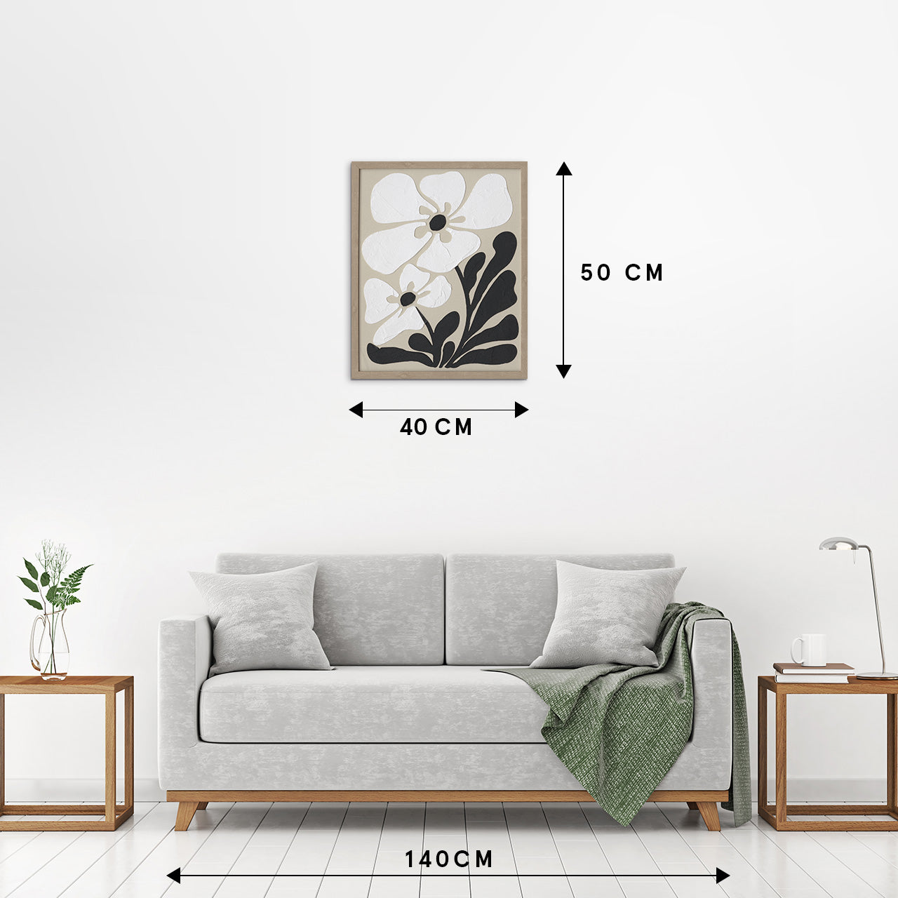Gemälde Boho Flowers