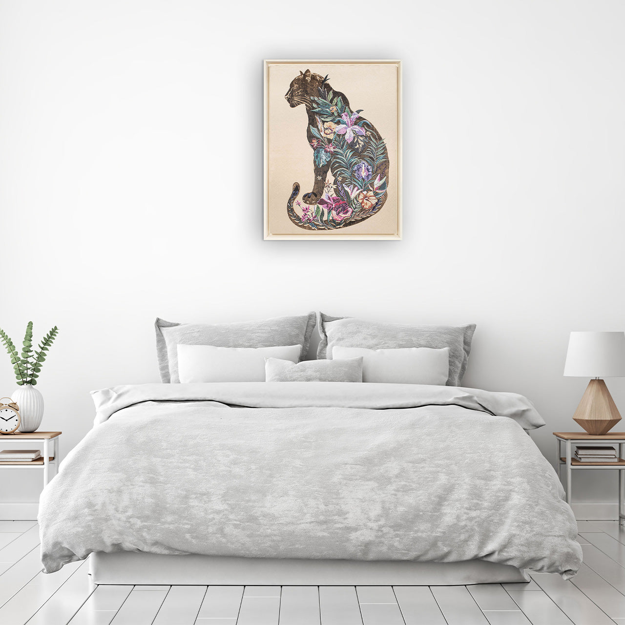 Mural Blossom Panther