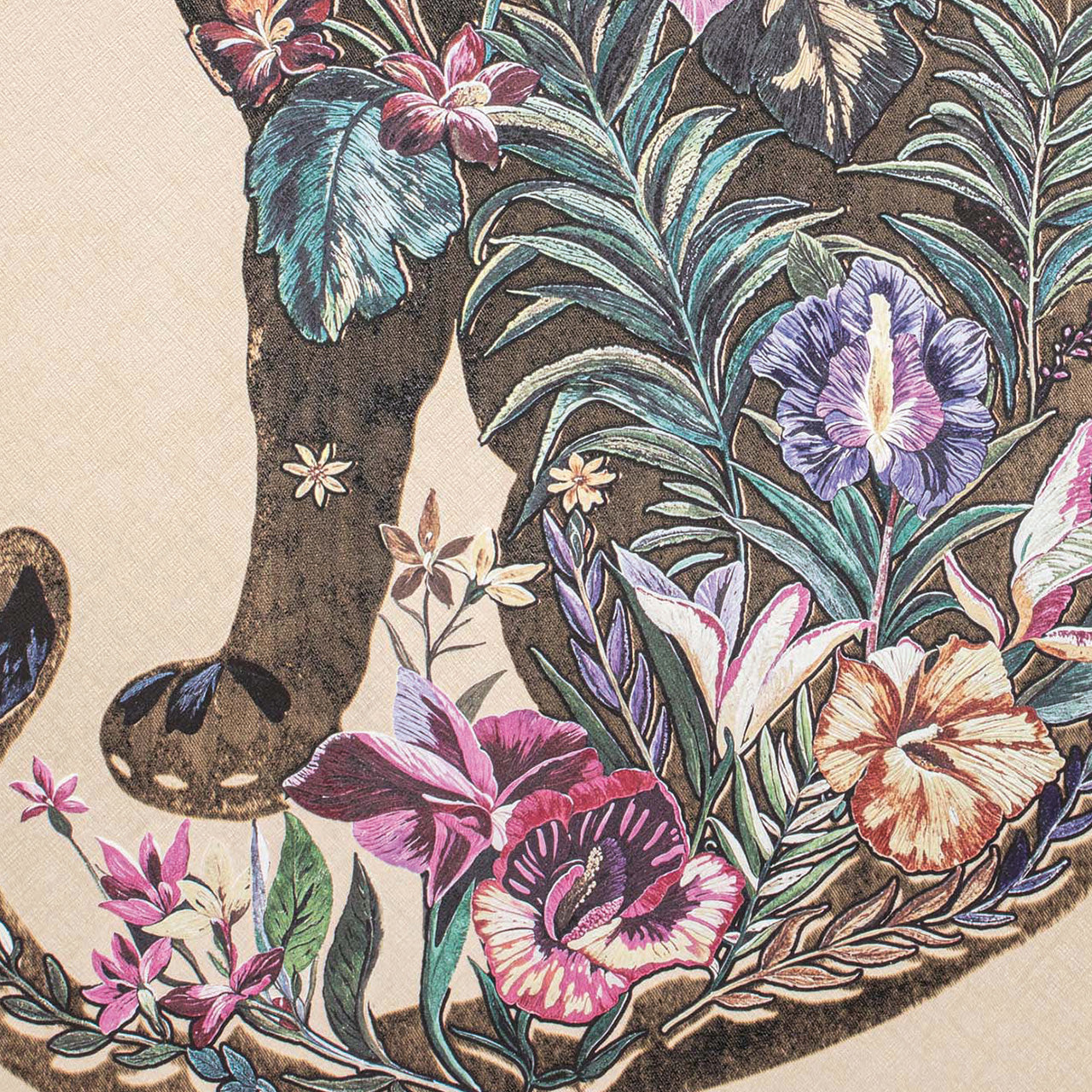 Mural Blossom Panther