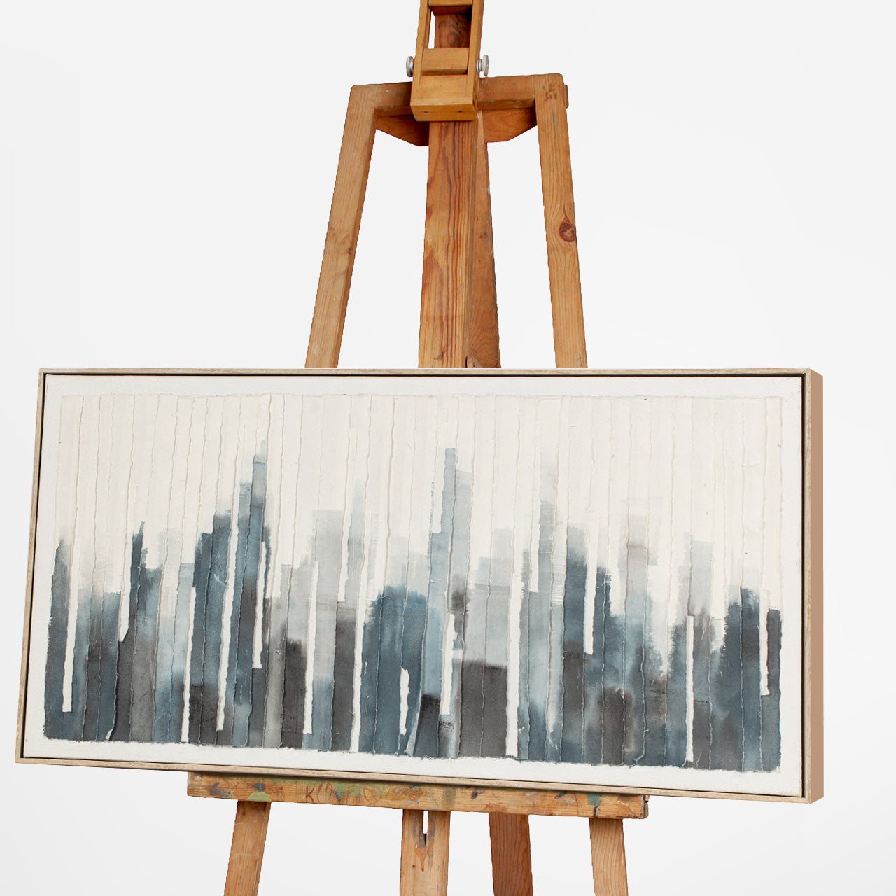 Gemälde Blue Skyline