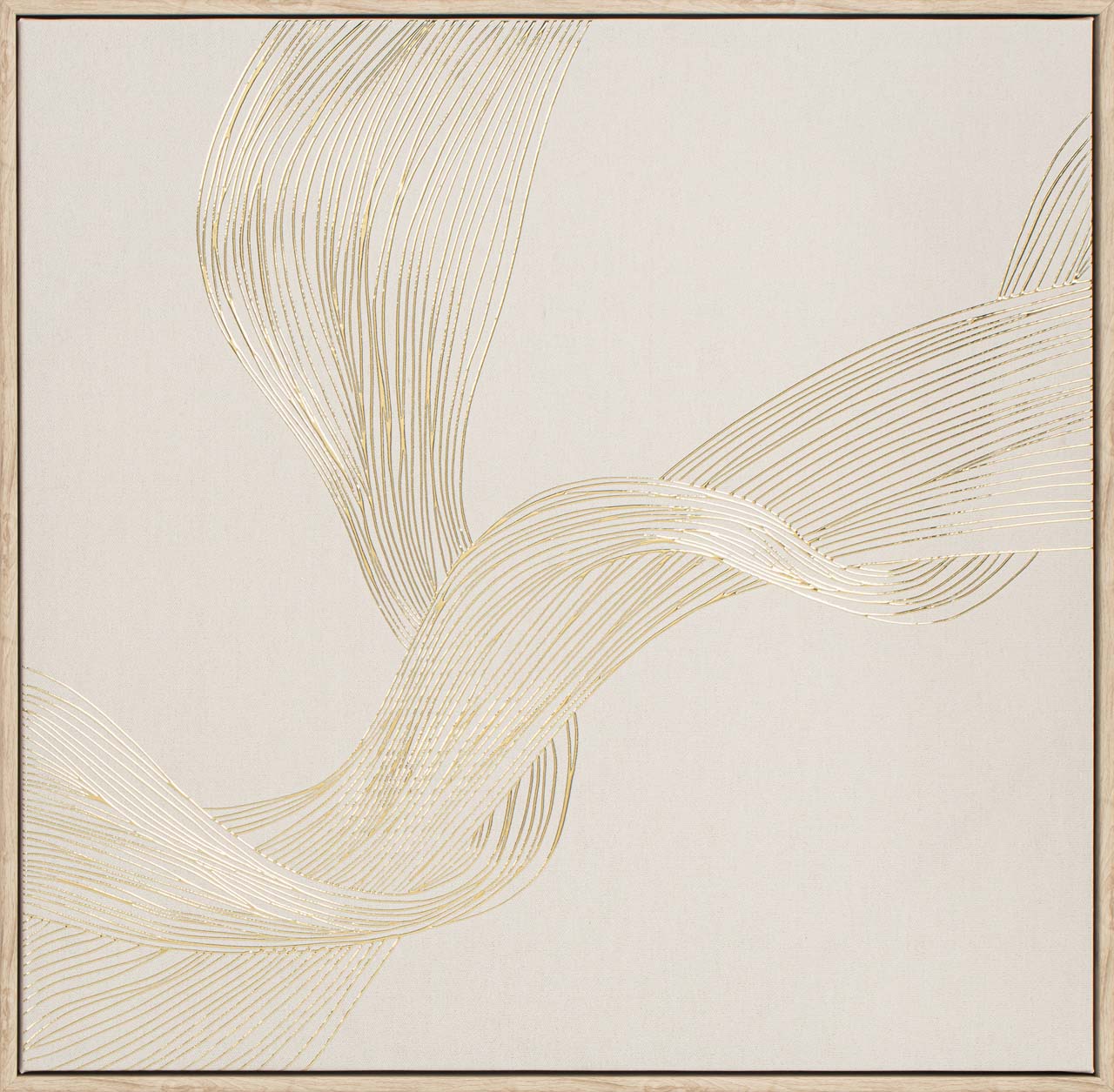 Painting Golden Swirl