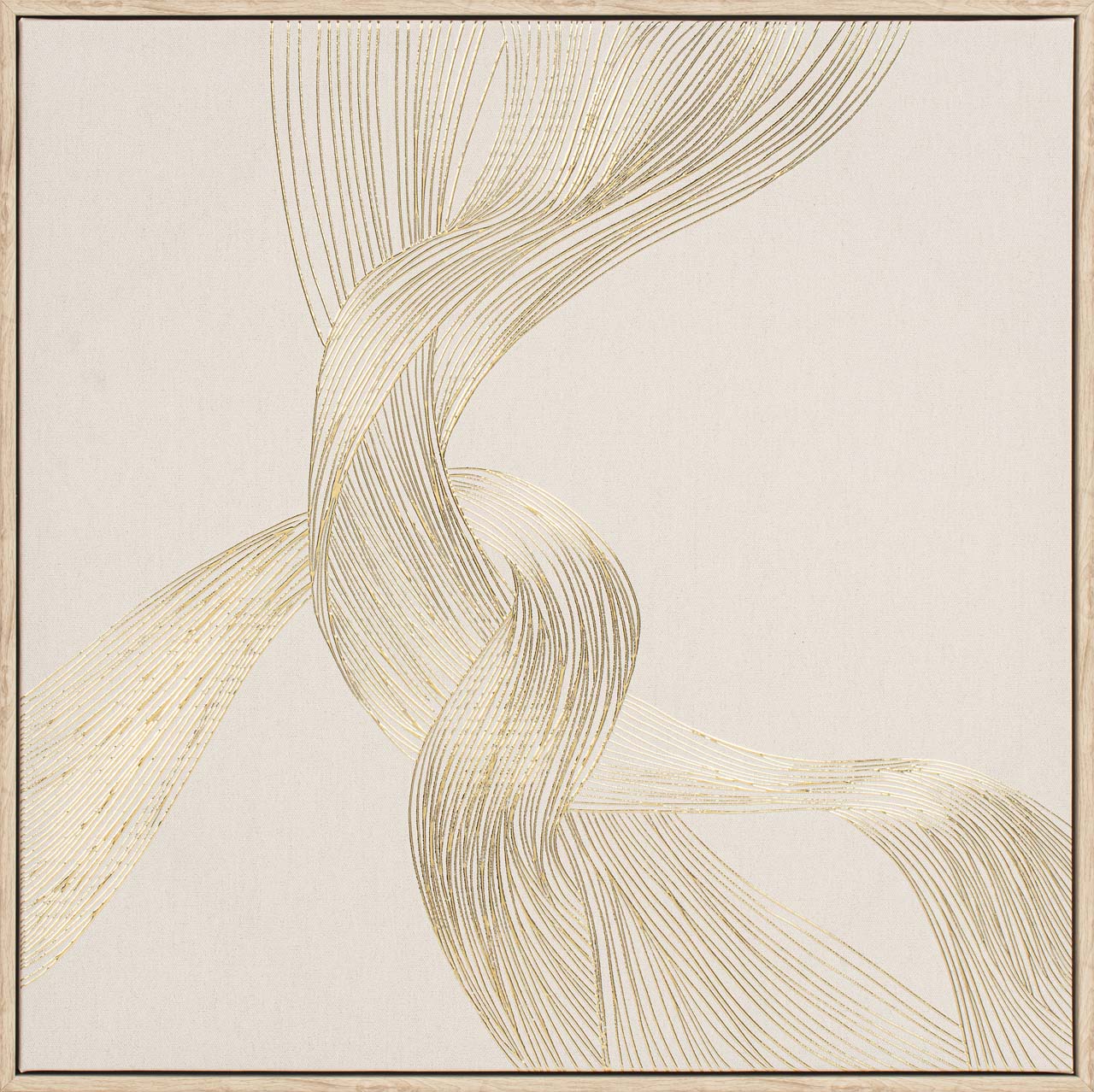 Painting Golden Swirl