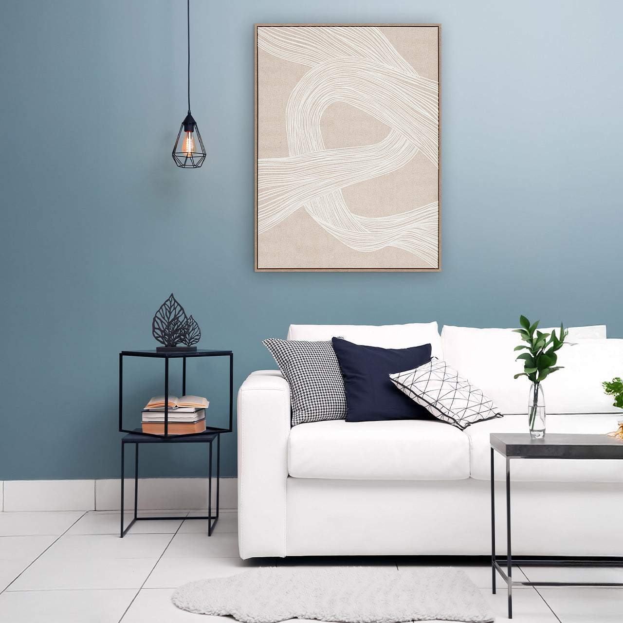 Mural White Flow