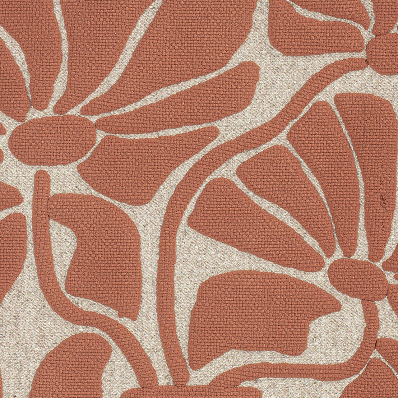Mural Red Flower Nap