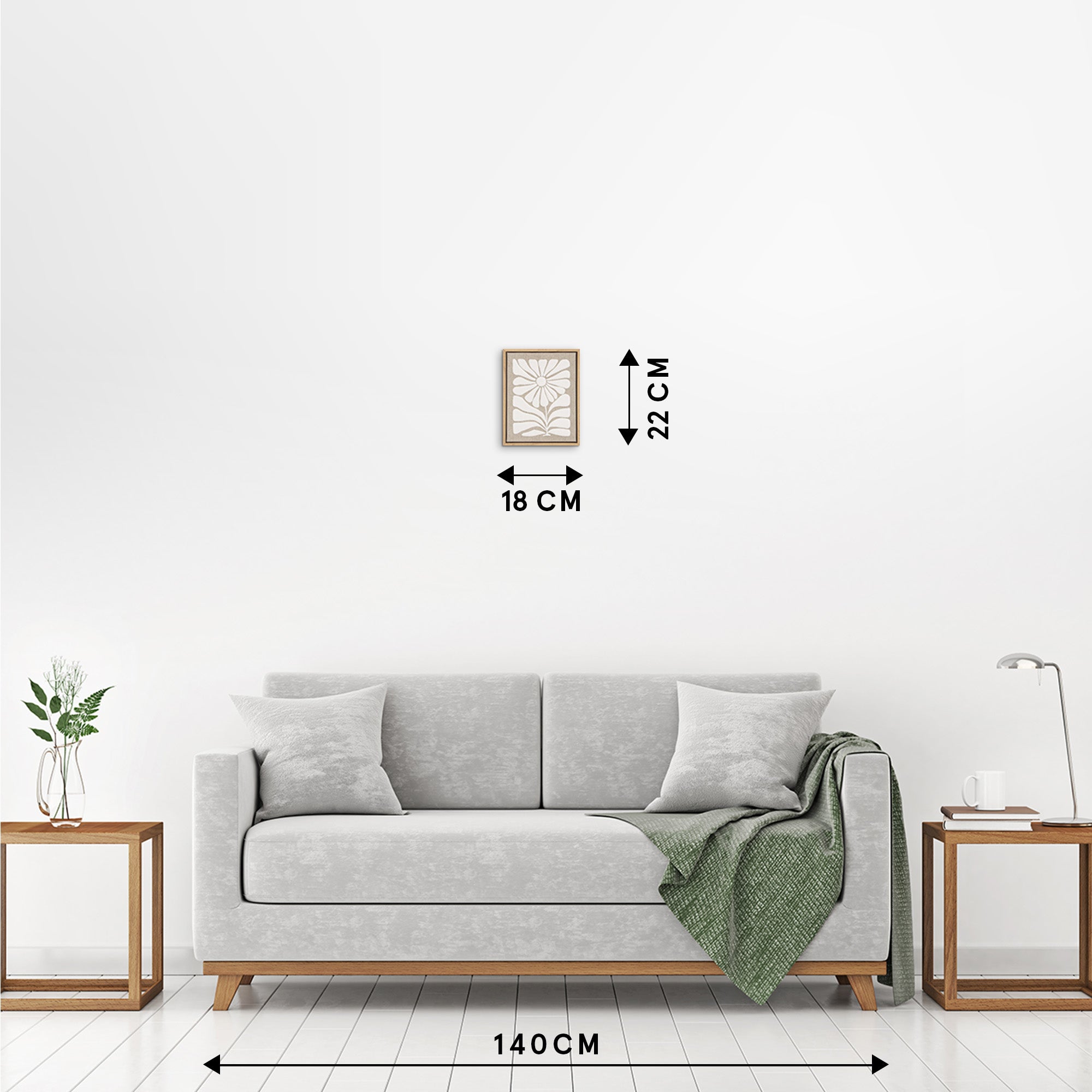 Bright Flower Nap mural