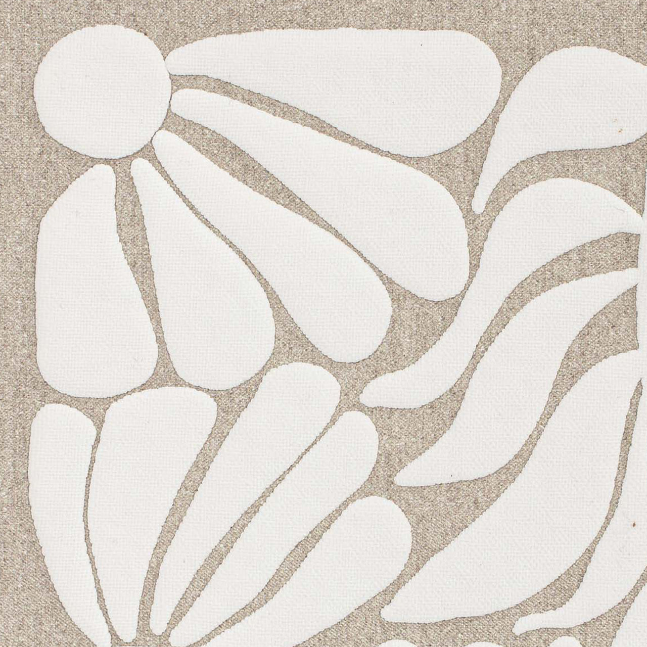 Mural White Flower Nap