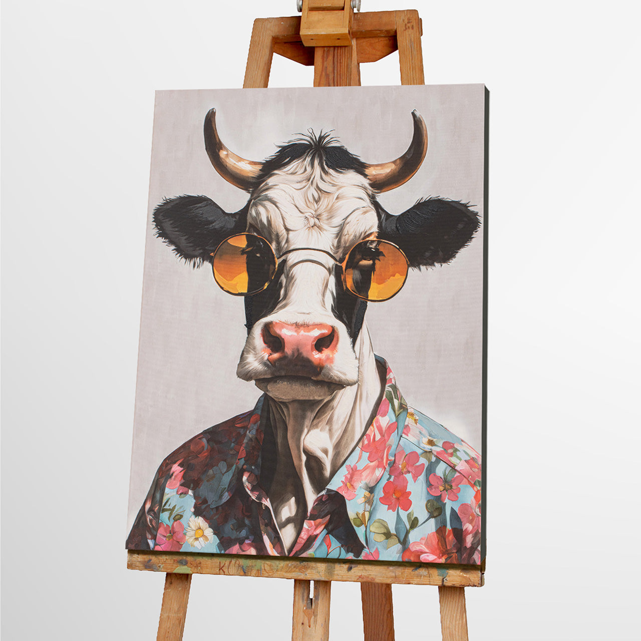 Gemälde Cow Spring Time