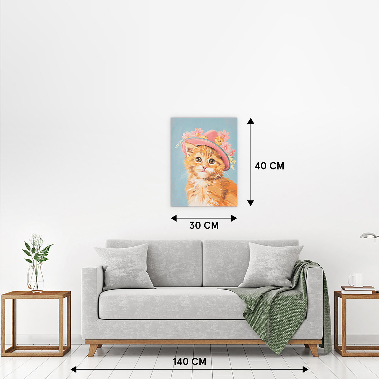 Painting Flower Kitty