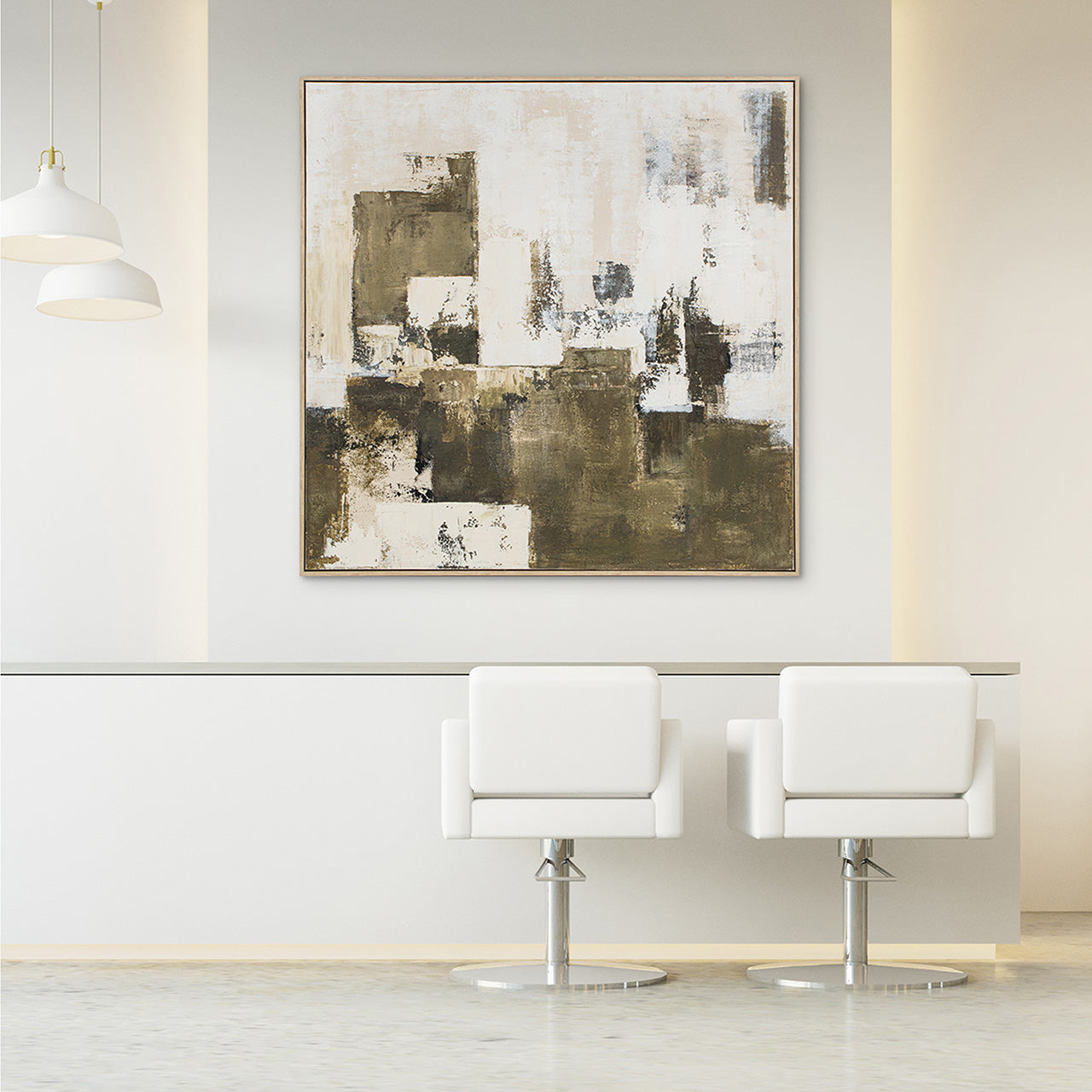 Gemälde Expressive Abstract