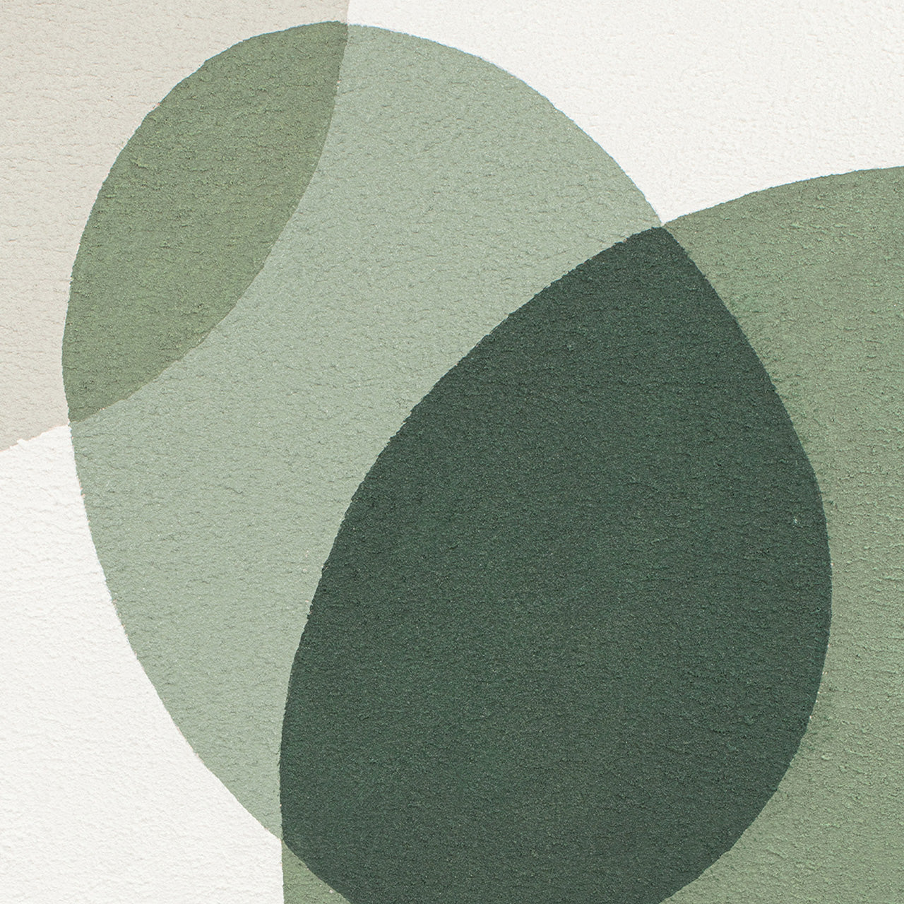 Gemälde Green Dots