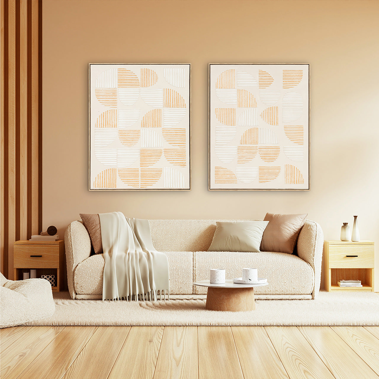 Gemälde Half Shapes