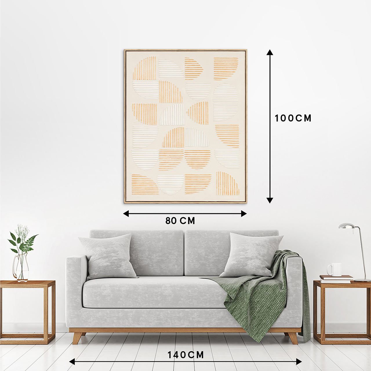 Gemälde Half Shapes