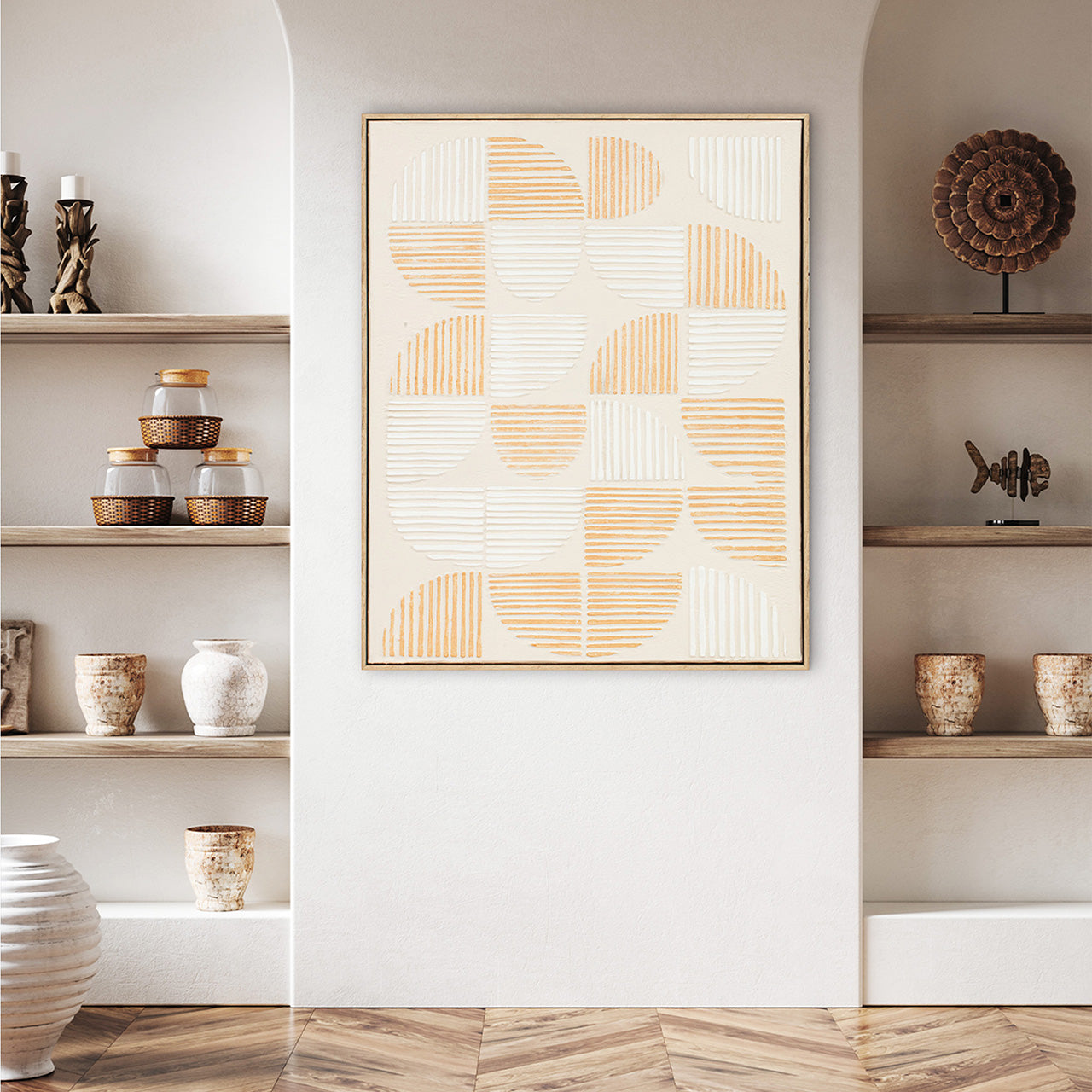 Paintings Half Shapes
