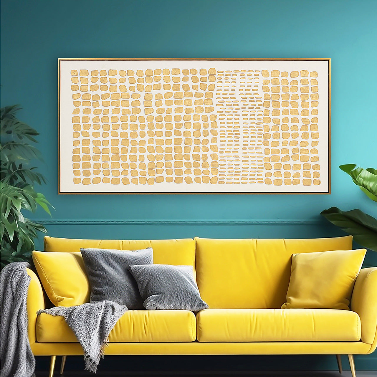 Painting Gold Drops