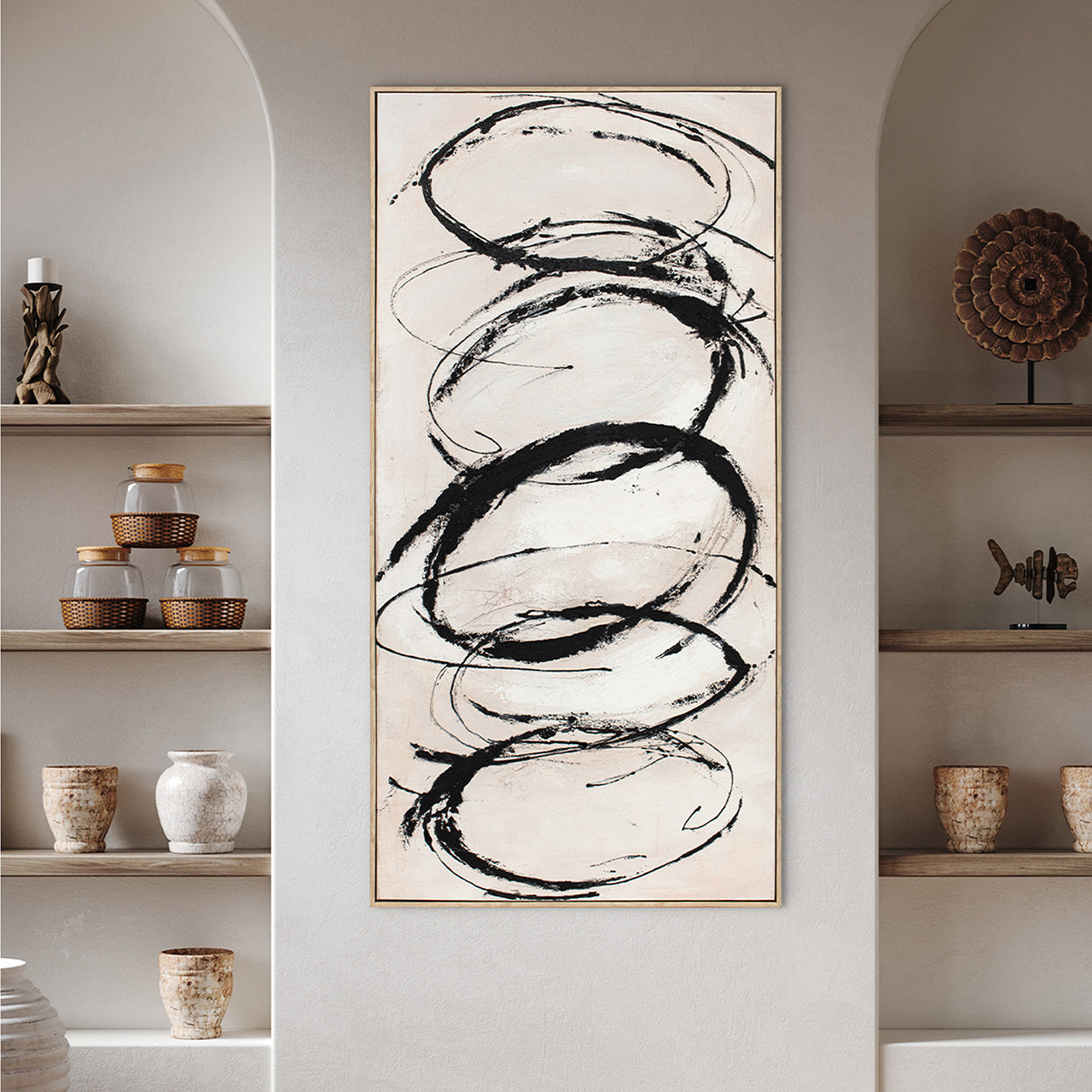 Peinture Tourbillons de la Nature