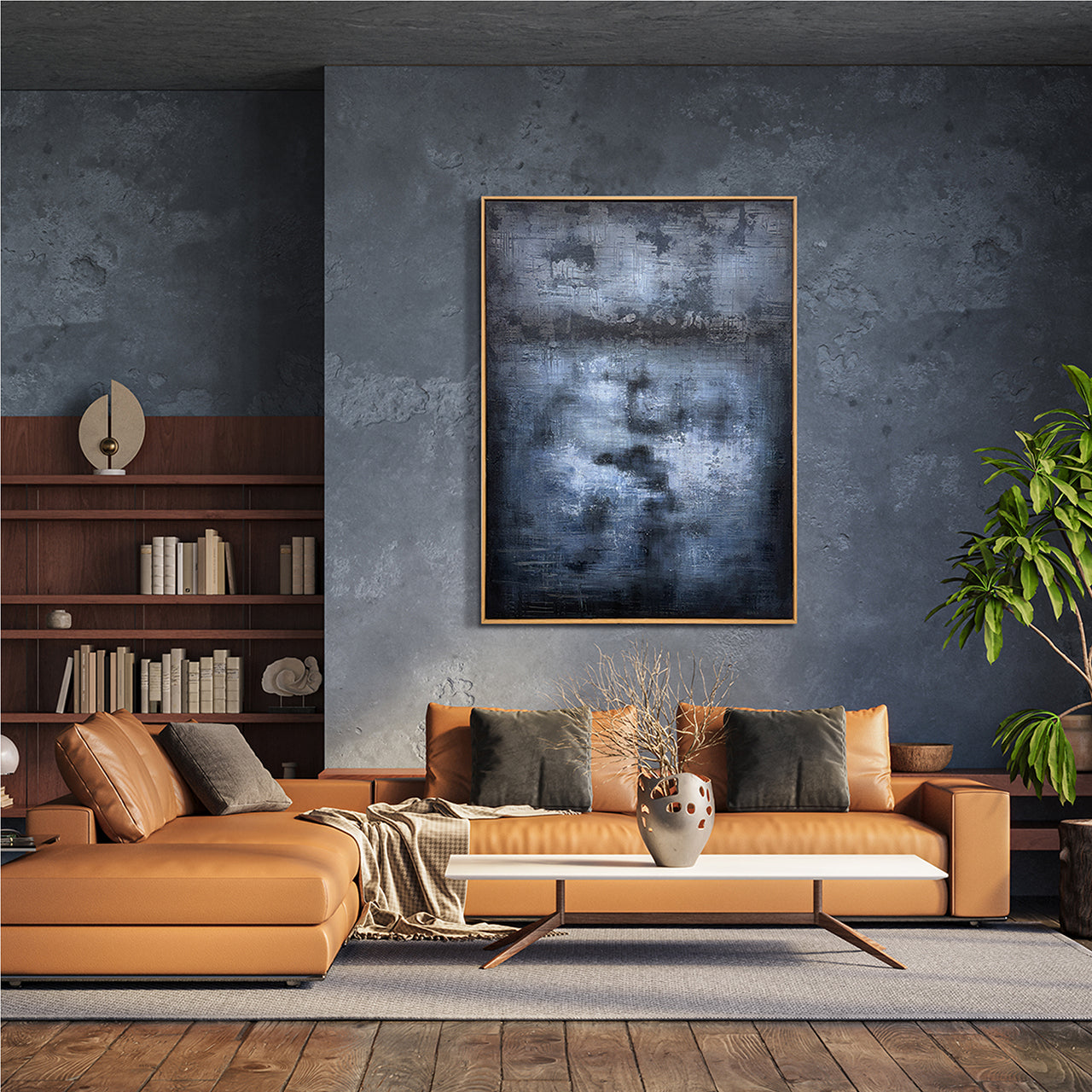 Gemälde Deep Blue