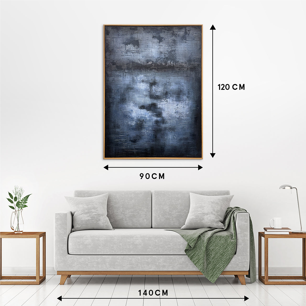 Gemälde Deep Blue