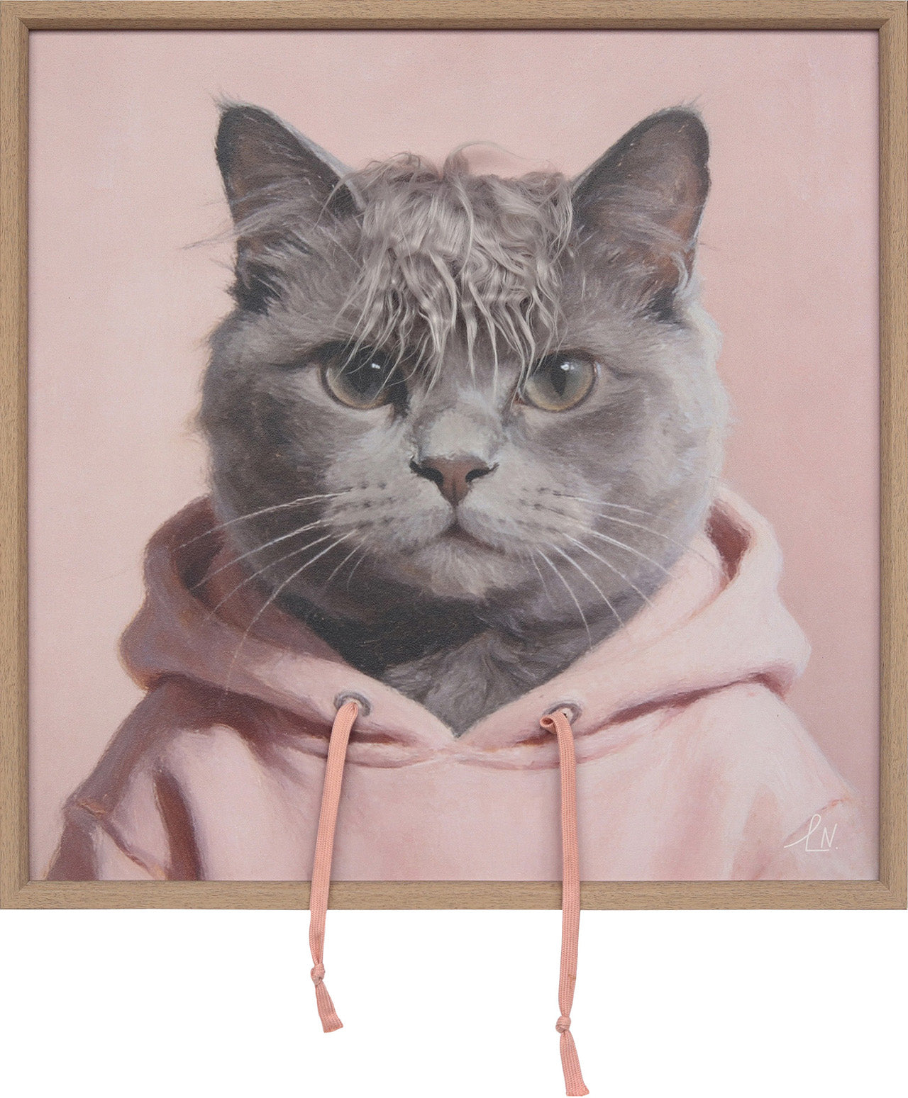 Gemälde Kunstfell Cool Cat