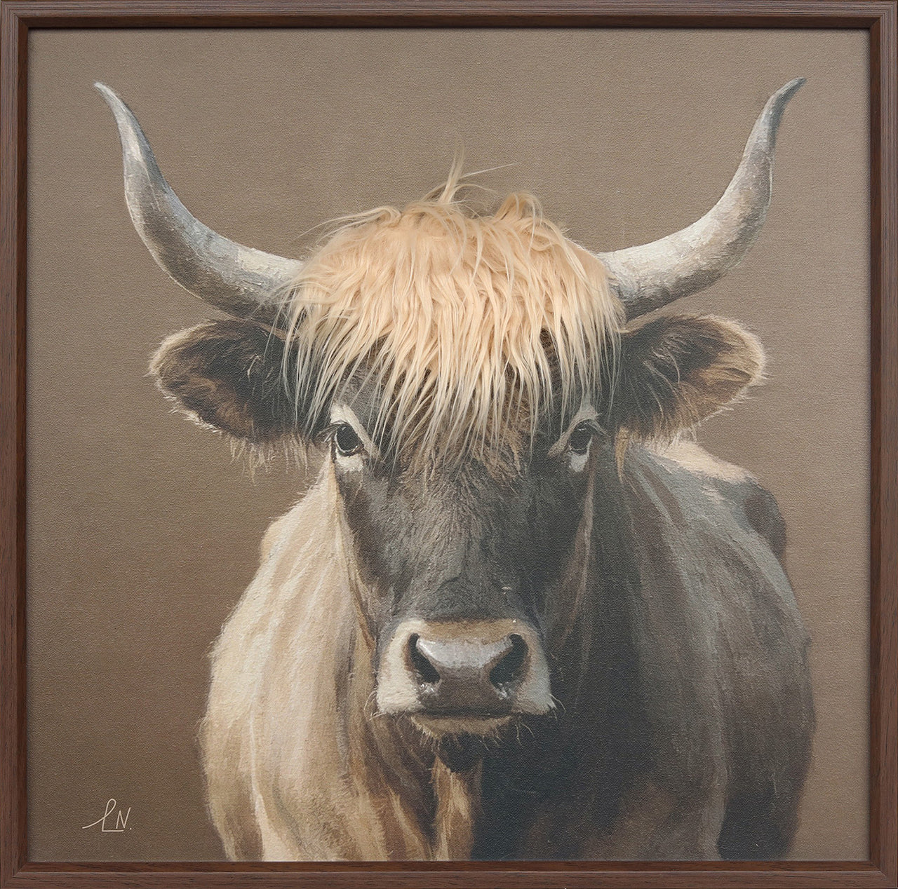 Gemälde Kunstfell Highland Majesty