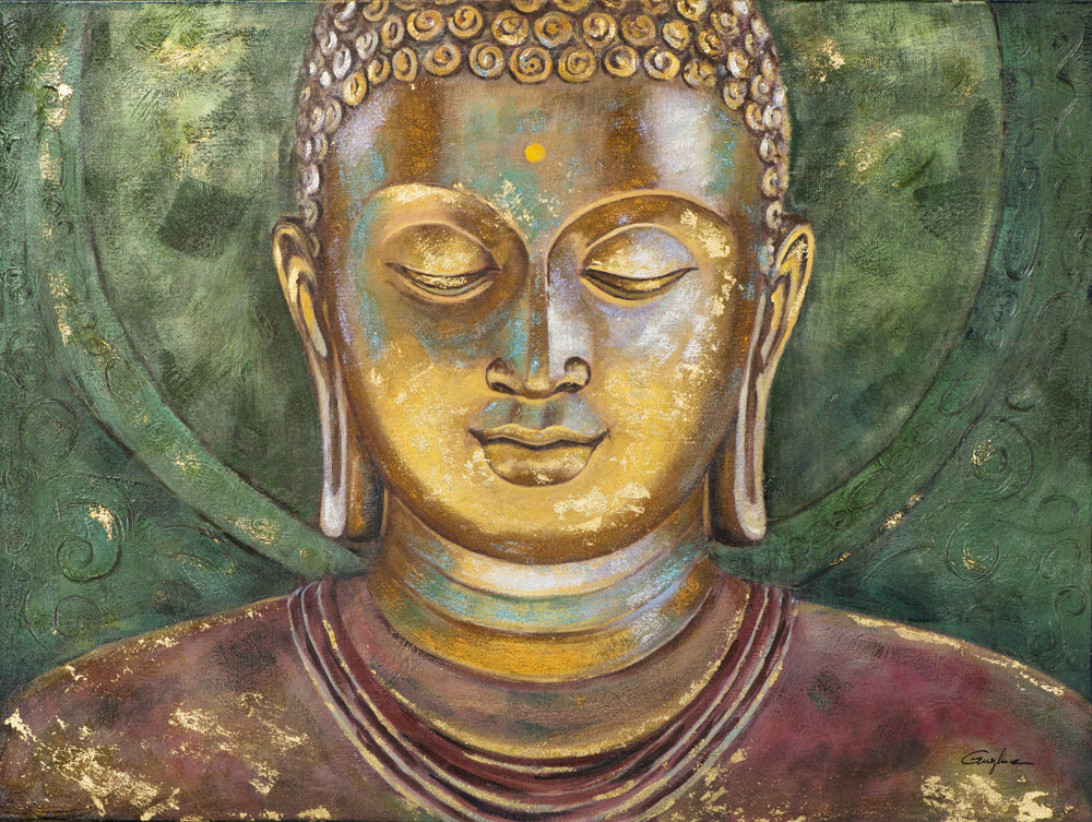 painting Buddha