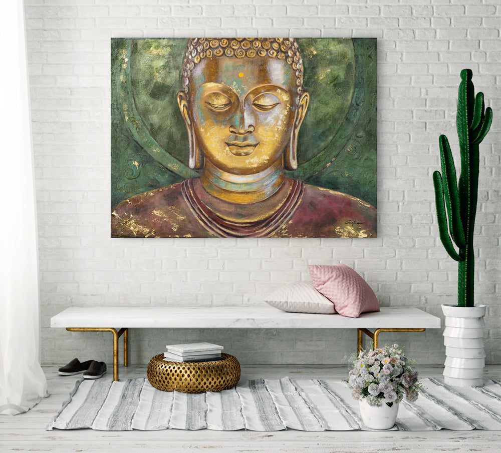 painting Buddha